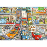 Ravensburger puzzle comic - traffic chaos 1000 pcs.