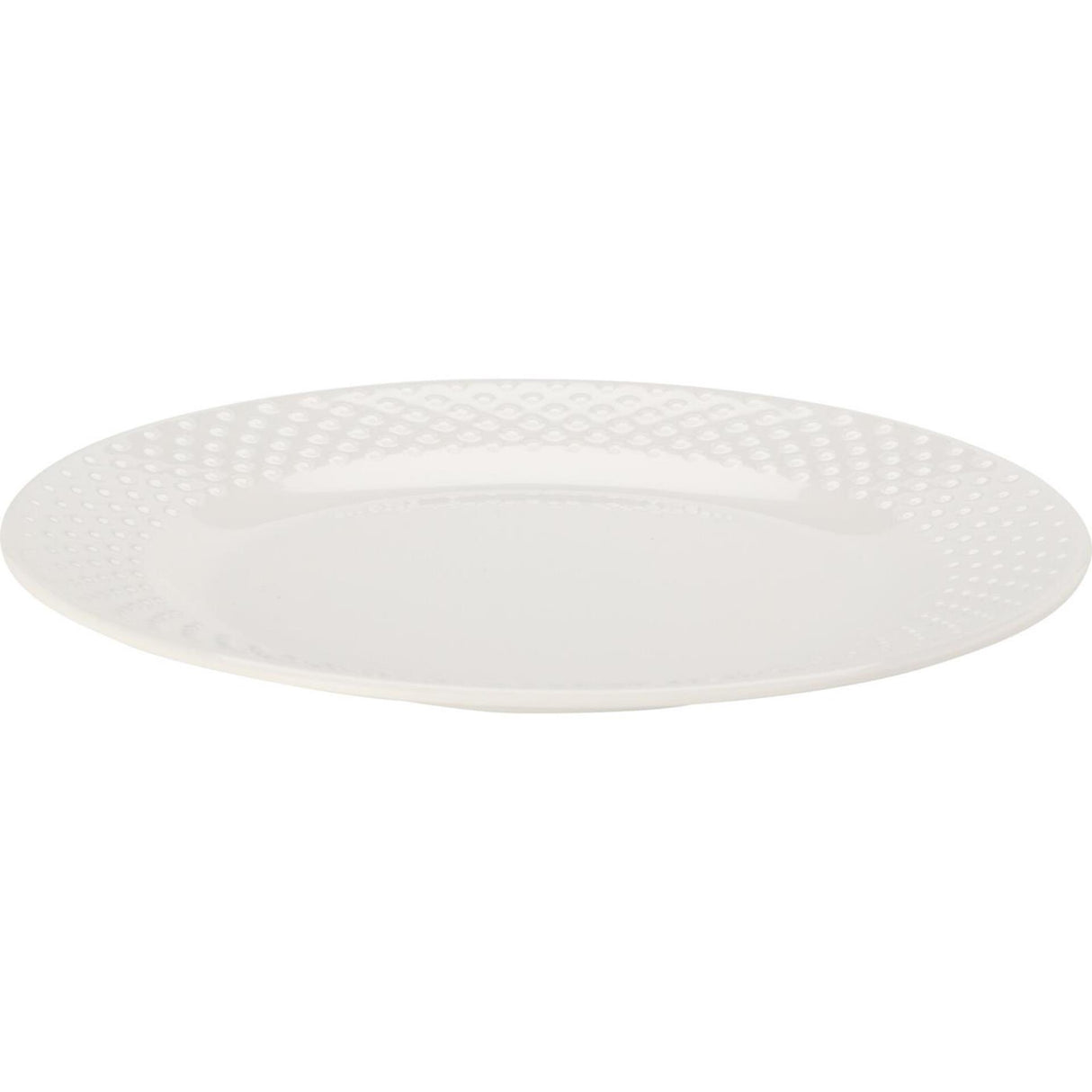 Excellent houseware plate melamine ø21cm white