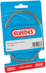 Elvedes Gas-Binnenkabel Universal 2250mm 7.7 Wire V-Nipple (på kort)