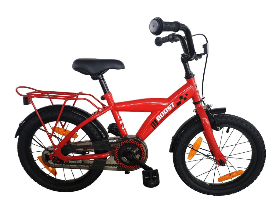 Bicicleta infantil Bikefun boost 16 polegadas com cubo de freio - vermelho