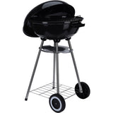 Barbeic grill citeal gualaigh ar rothaí ø46 cm