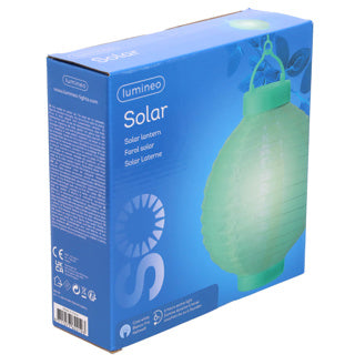 Solar lantern nylon 6 assorted color | 4 pieces