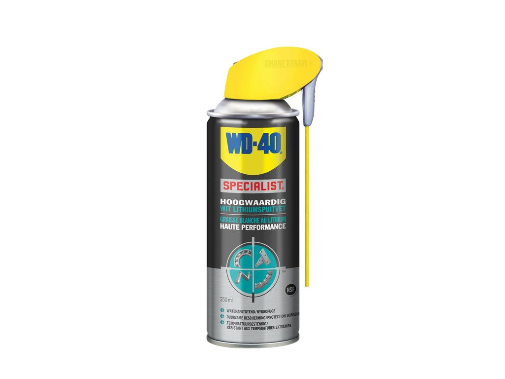 WD40 Specialist® de alta calidad de grasa de litio blanco de litio 250 ml