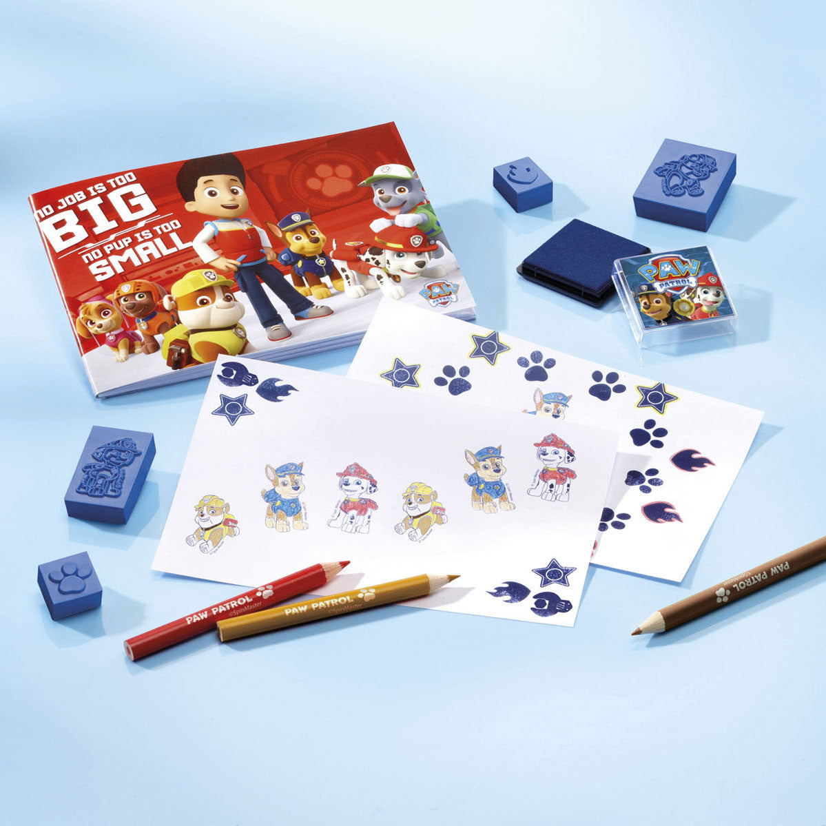 Totum paw patrol stamp set