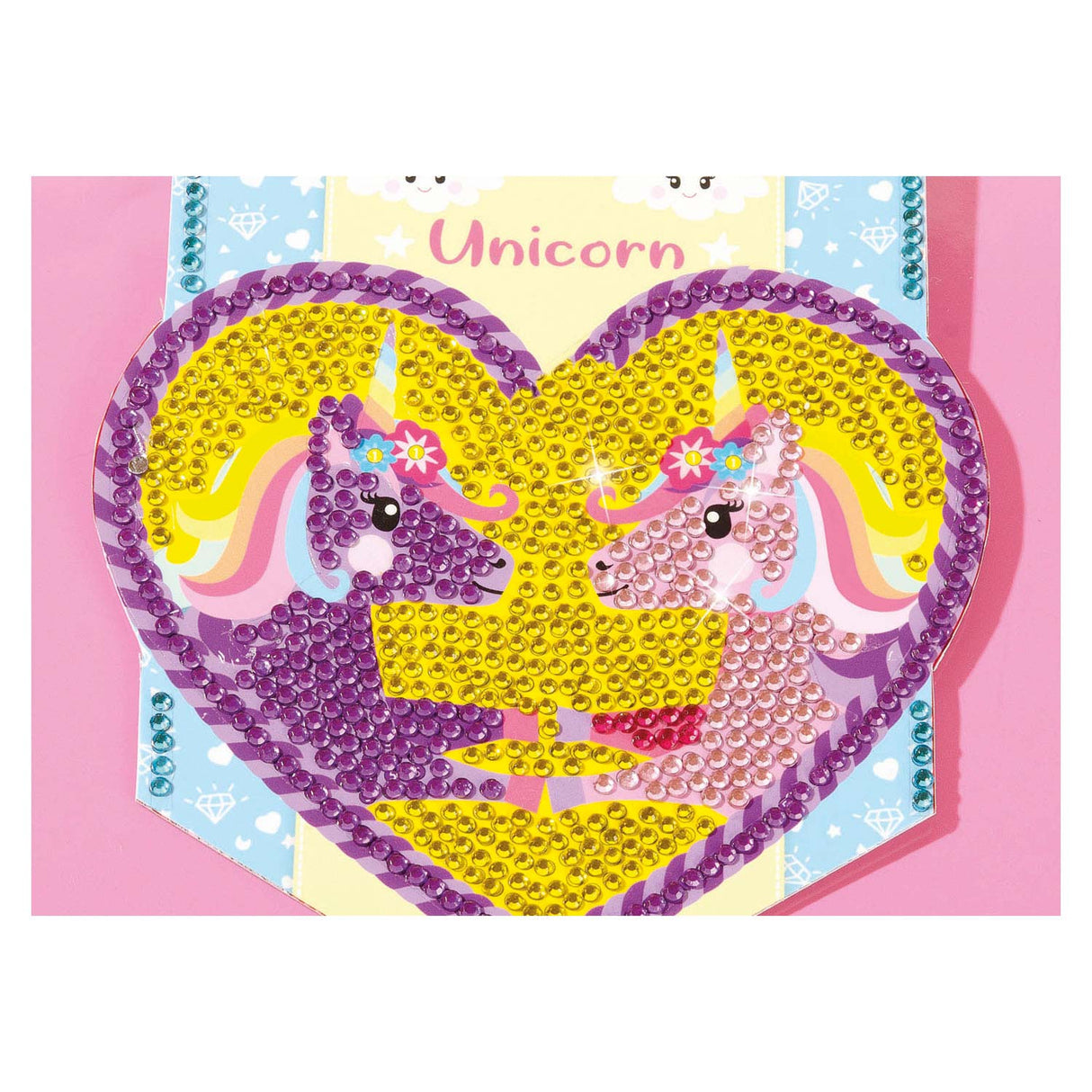 Totum Unicorn - Decora la tua linea di bandiera con diamanti