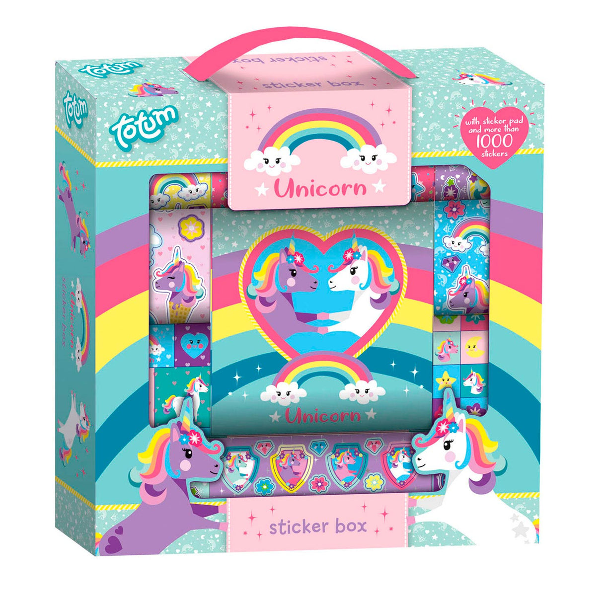 Totum unicorn sticker set large