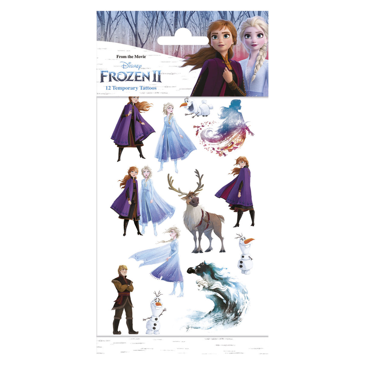 Tatouages ​​totum Frozen 2