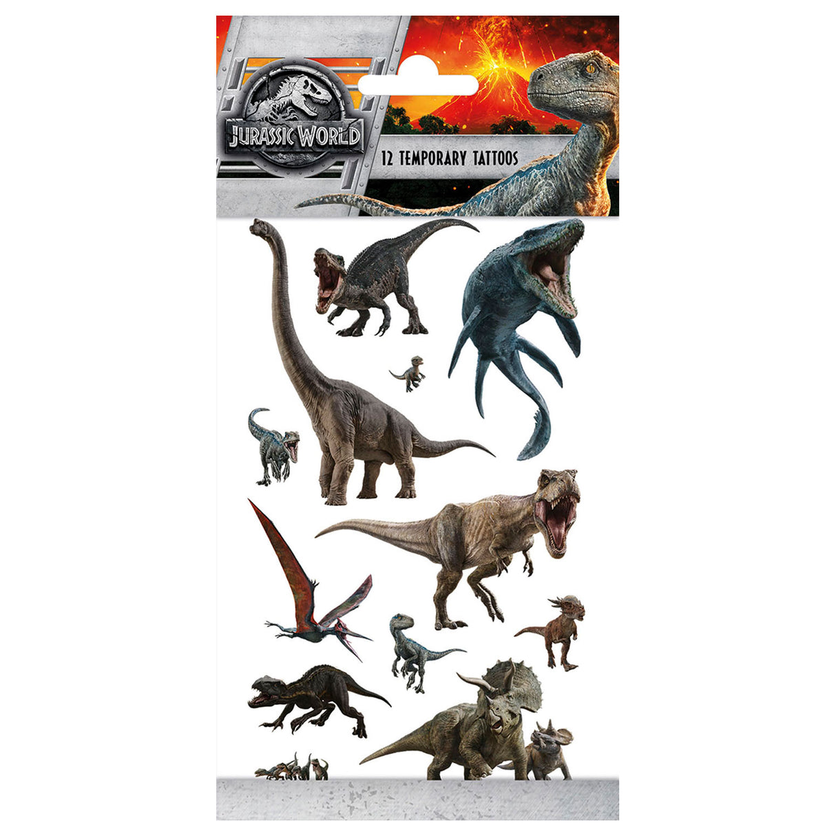 Totum tatoveringer Jurassic World