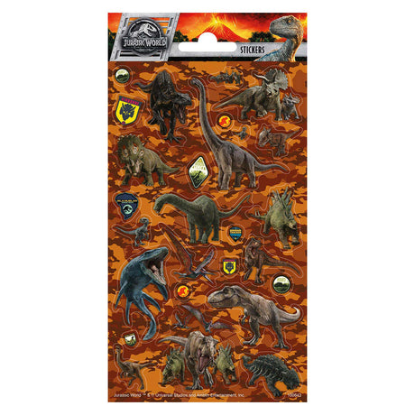 Totum sticker sheet jurassic world