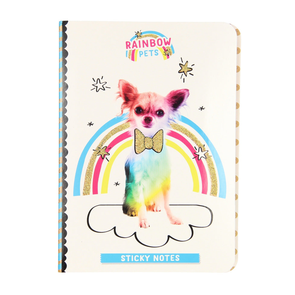 Totum Rainbow Pets Sticky Notes Booklet Dog