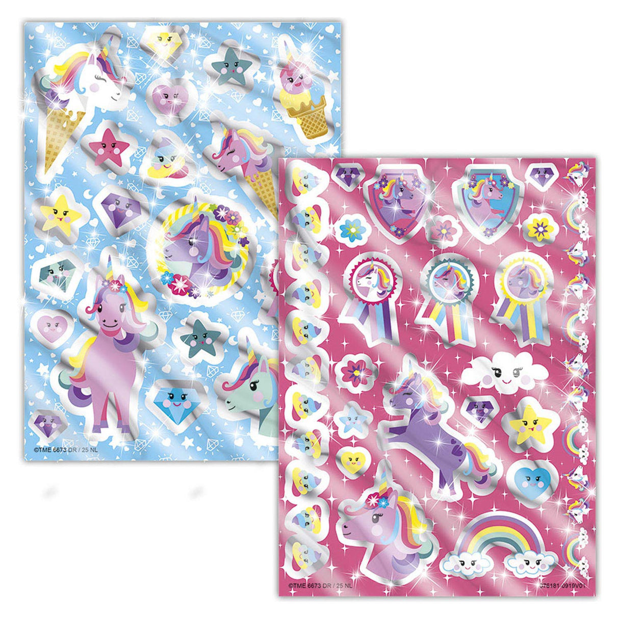 Totum unicorn metallic tattoos