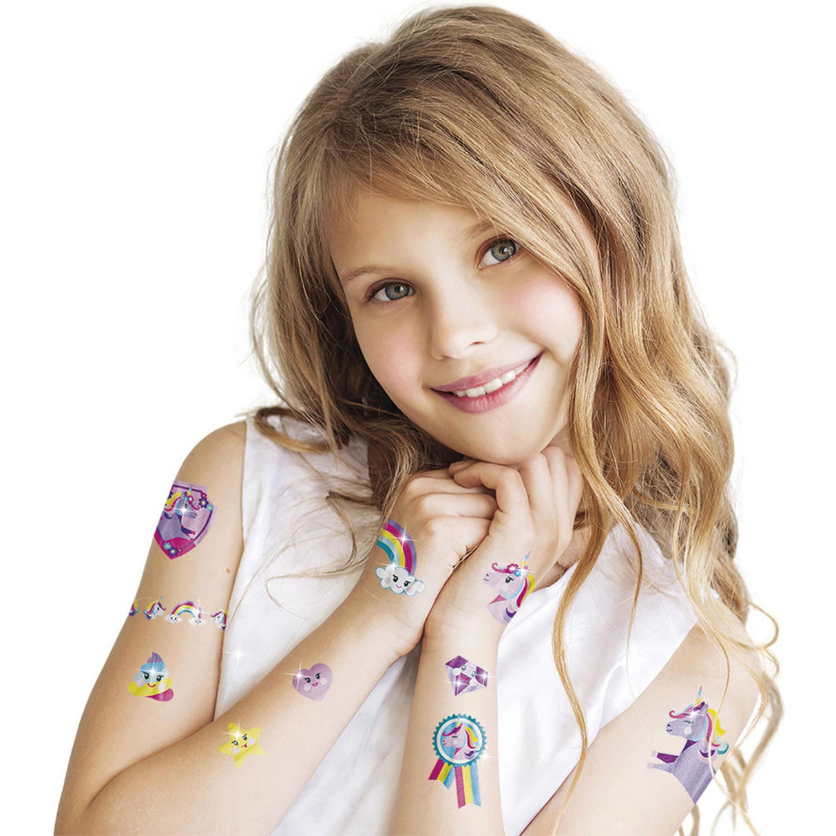 Totum Unicorn Metallic Tattoos