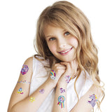 Totum unicorn metallic tattoos