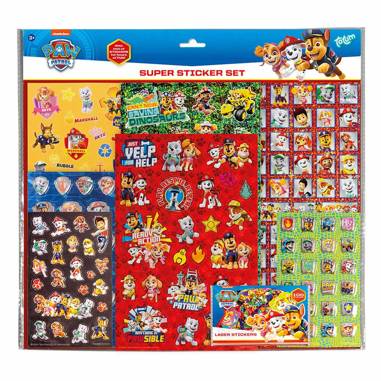 Totum Super Stickerset Paw Patrol