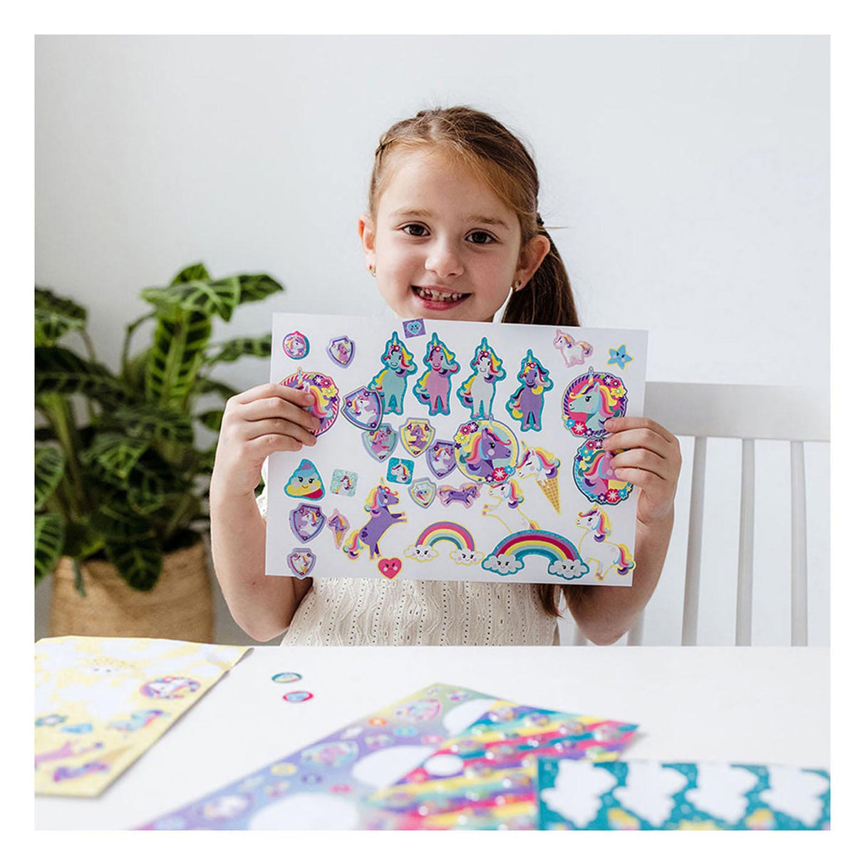 Totum Super sticker set Unicorn