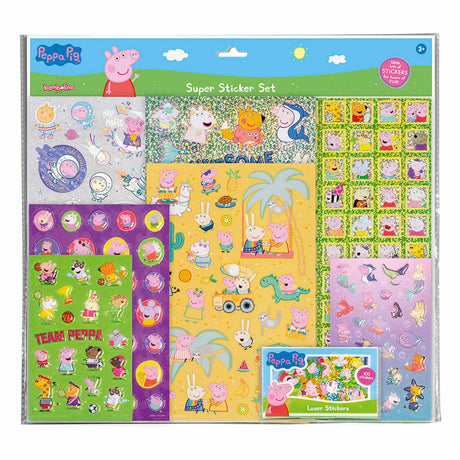 Totum Super-Aufkleber-Set – Peppa Pig