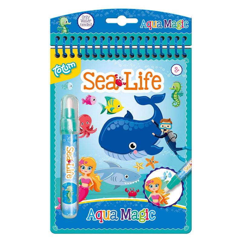 Totum Aqua Sealife Wasserfarbe Buch