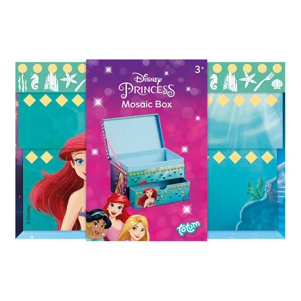 Totum Disney Princess Mosaic Jewelry Box Make