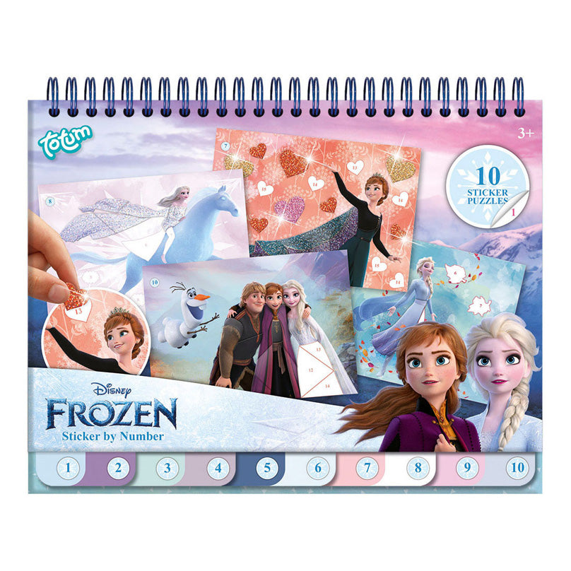 Totum Frozen Lepping by number Book