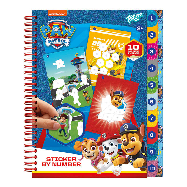 Totum Paw Patrol in attacco per numero di numeri