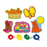 Bambolino Toys threading Kaarten Set Dikkie Dik