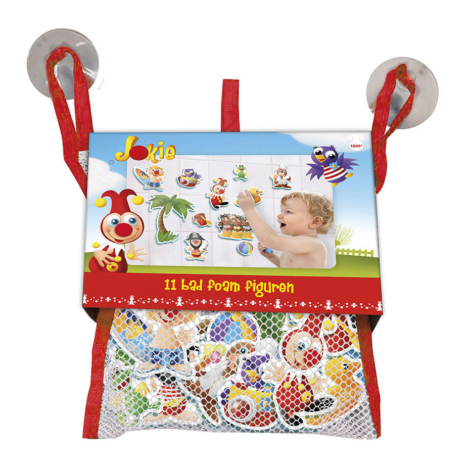 Bambolino Toys Bath Figuras Jokie en Storage Net, 10º.