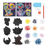 3in1 Diamond Painting, Making Bracelets and Play Play Craft Set