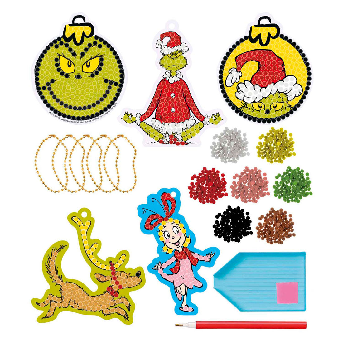 Totum Diamond Painting Christmas Hangers Make The Grinch