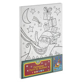 Creative craft group schilderen op nummer canvas kerstmis - a4