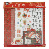 Creative craft group knutselen met papier set kerstmis - 37dlg.