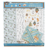 Creative craft group knutselen met papier set kerstmis - 37dlg.