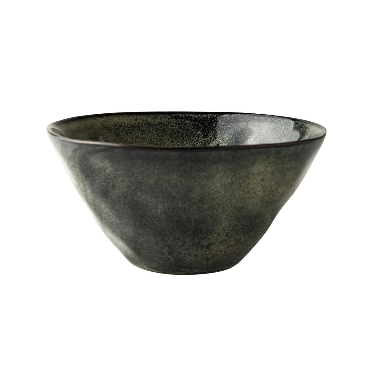 Dutch rose organic bowl ø14cm green 4 pcs
