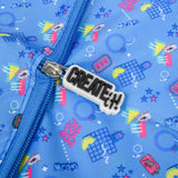 Create it! Poptastic Foldable Shopper Blue