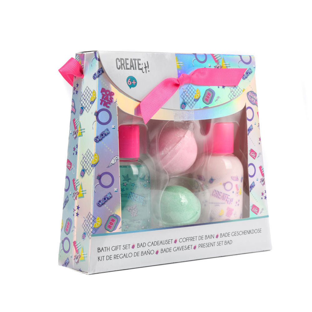Create it! poptastic bath gift set