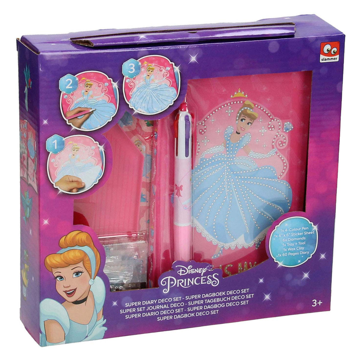 Canenenco Princess Diary decorare con pietre strantre