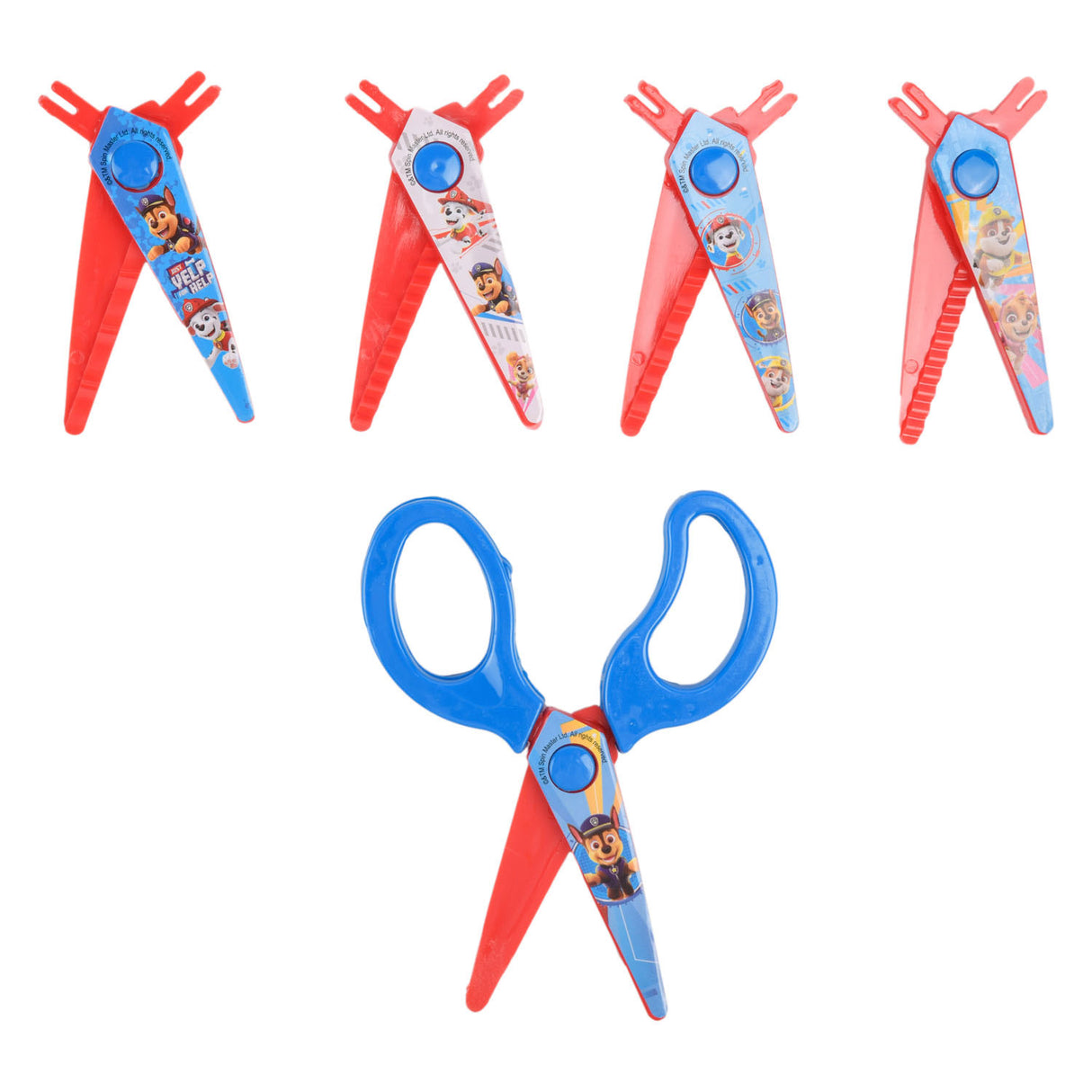 Paw Patrol Scissors with 5 cartel magazines