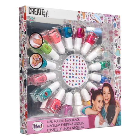 Canenco Beauty Nagellak Set Zeemeermin, 16st.