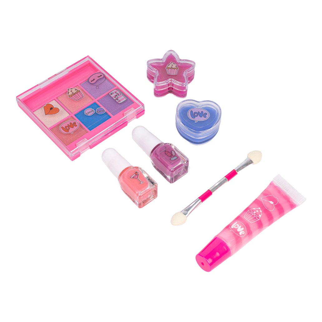 Create it! Beauty Makeup Set Pink Lila