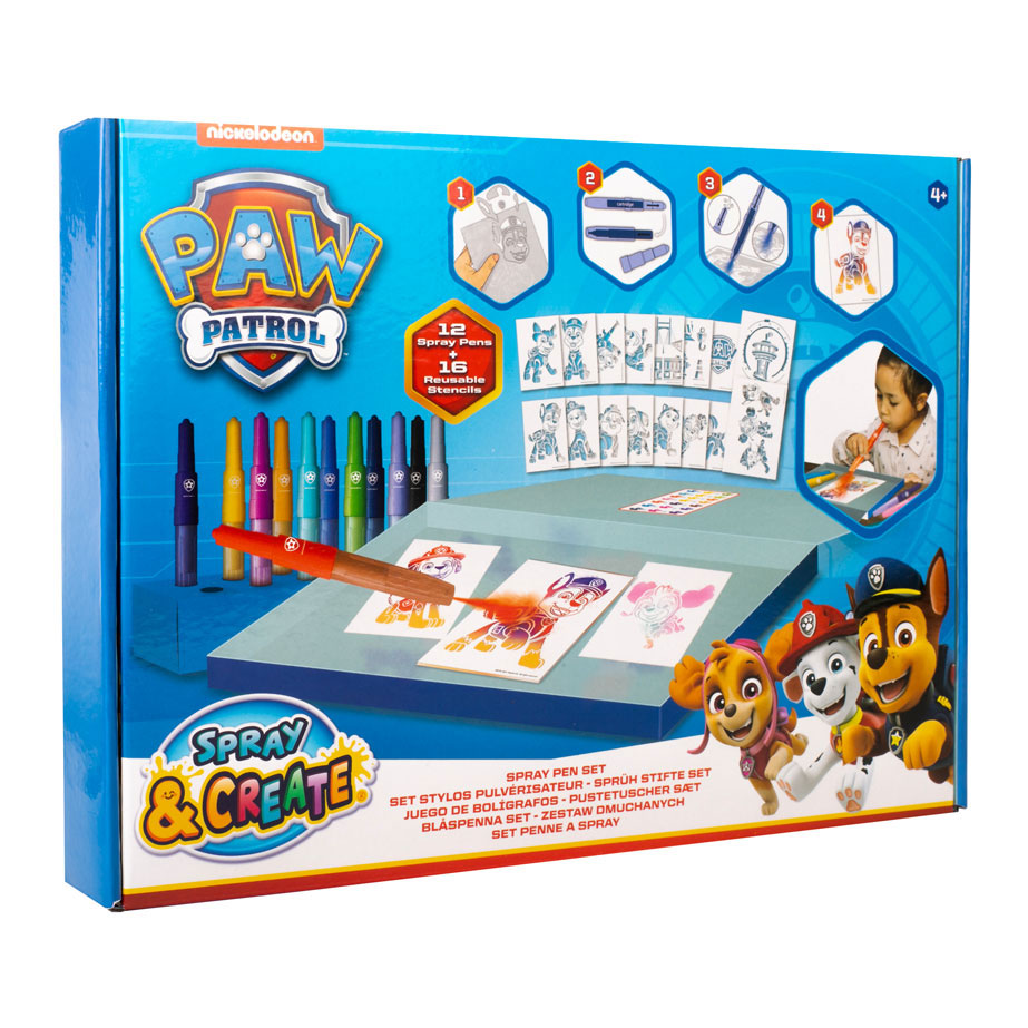 Paw Patrol Blaaspennen Set Deluxe