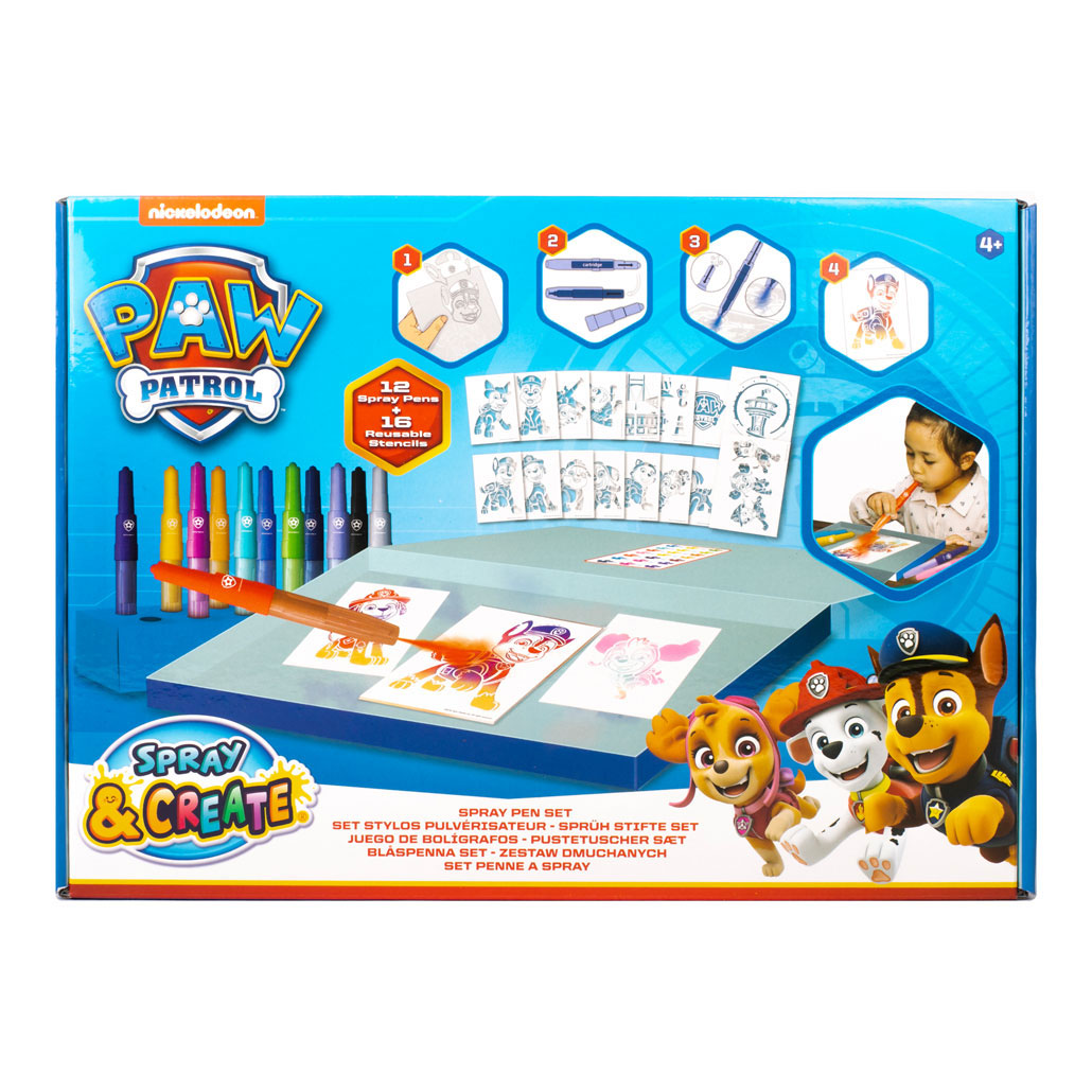 Paw Patrol Blaaspennen Set Deluxe