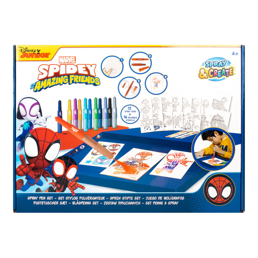 Canenco Spidey Blaaspennen Set Deluxe