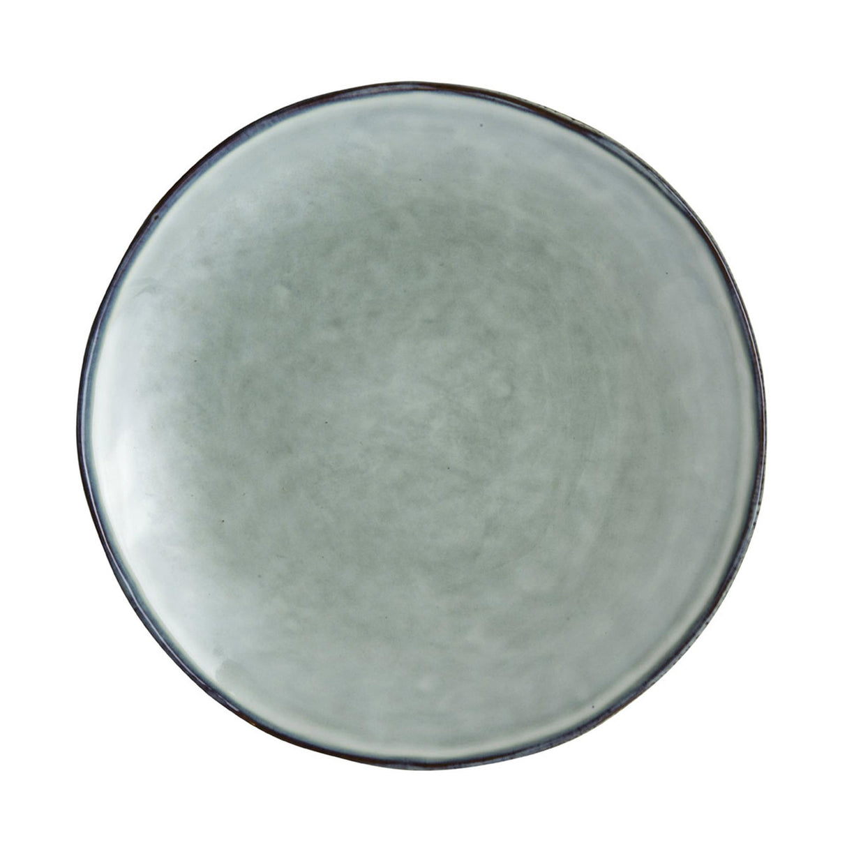 Dutch rose organic plate ã¸26.5cm blue box of 4 pieces