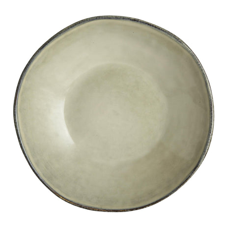 Dutch rose organic bord diep ã¸23,5cm creme doos a 4 stuks