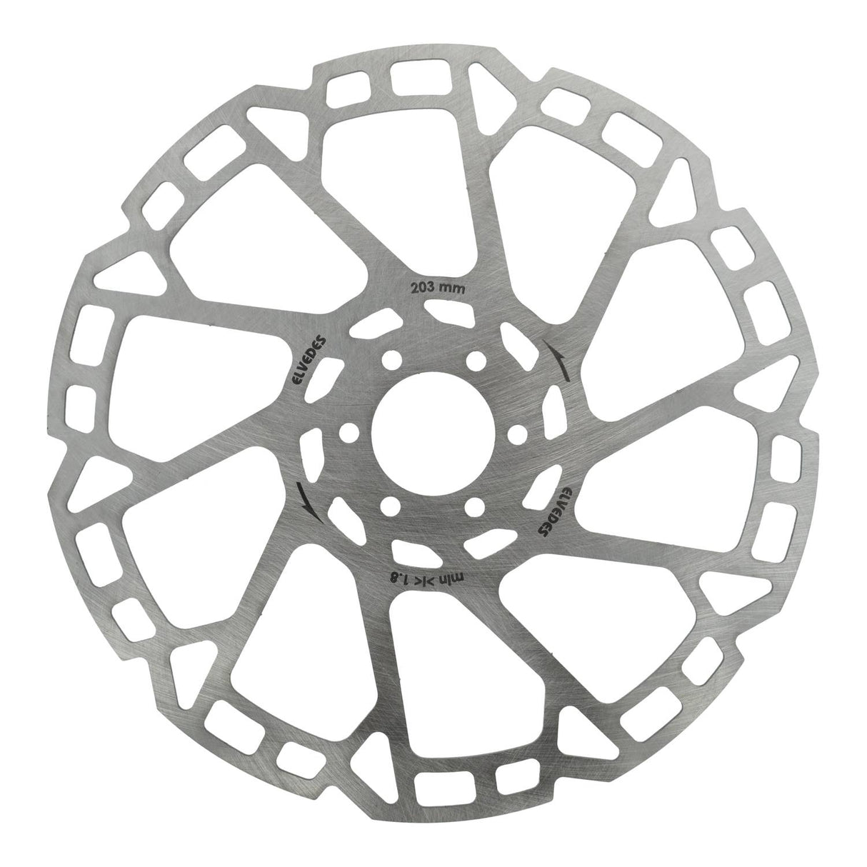 Elfudes Brake Disc 6-Lach Ø203mm T = 2.0mm