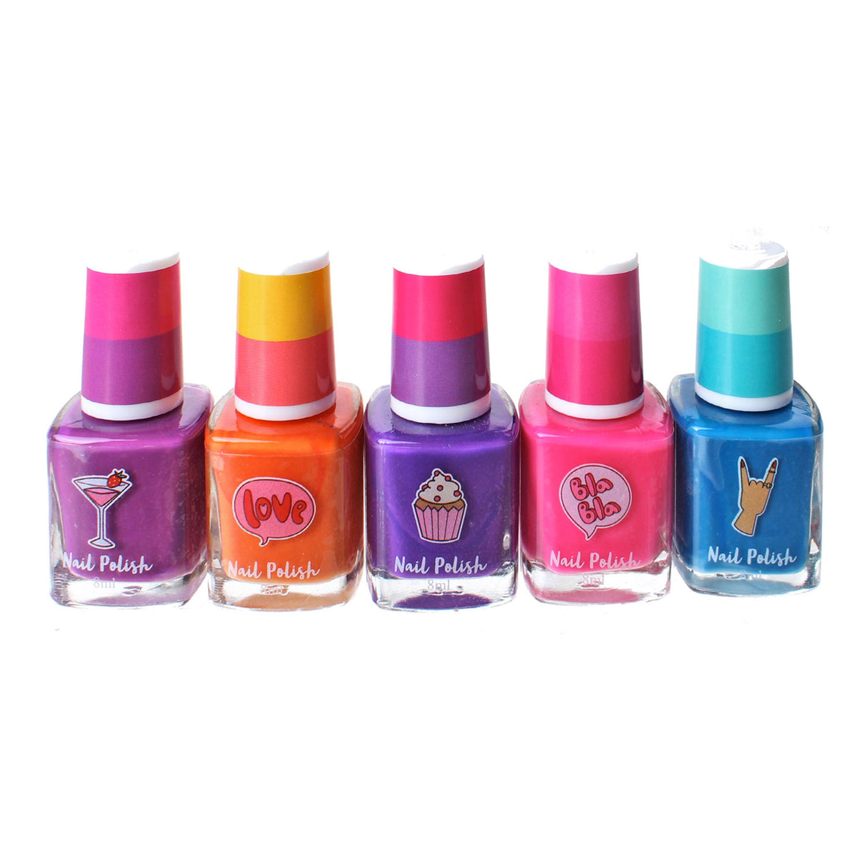 Create it! Beauty Color Changing nail polish, 5st.