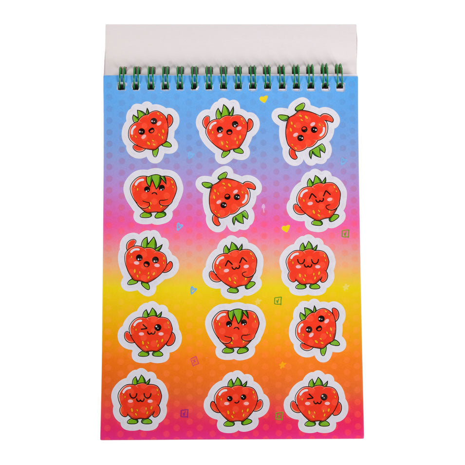 Canco Fruity Squad Color Book med klistremerker