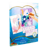 The Little Mermaid felt art and coloring book