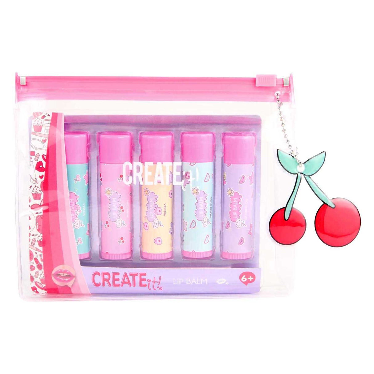 Create it! lip balm in case, 5 pcs.
