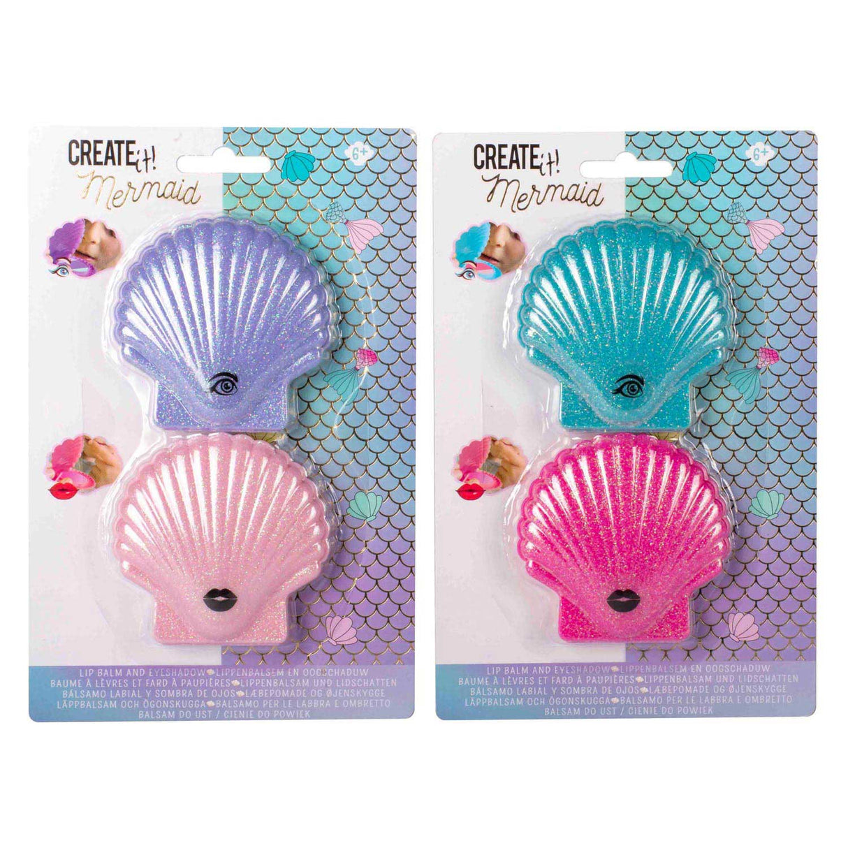 Create it! Mermaid Lip and Eye Makeup, 2 pc.