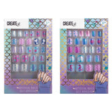 Create it! mermaid artificial nails self-adhesive